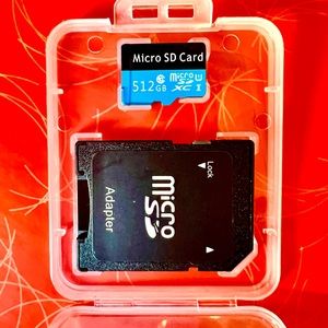 512GB Micro SD Card Memory Card High Speed for Camera, Phone, Computer, Drone.